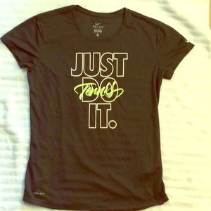 just Do It Nike Dri-fit tennis tee